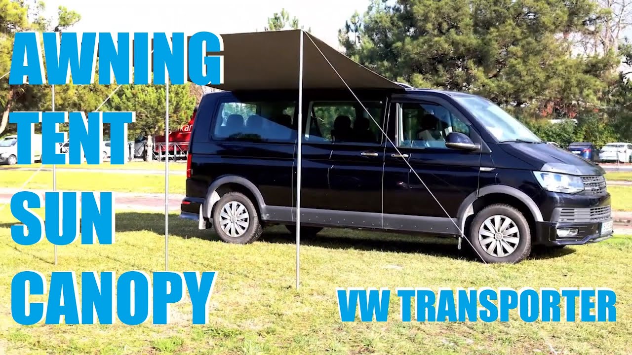 How To Install The Awning Tent Sun Canopy for VW Transporter? | Omtec Auto Accessories