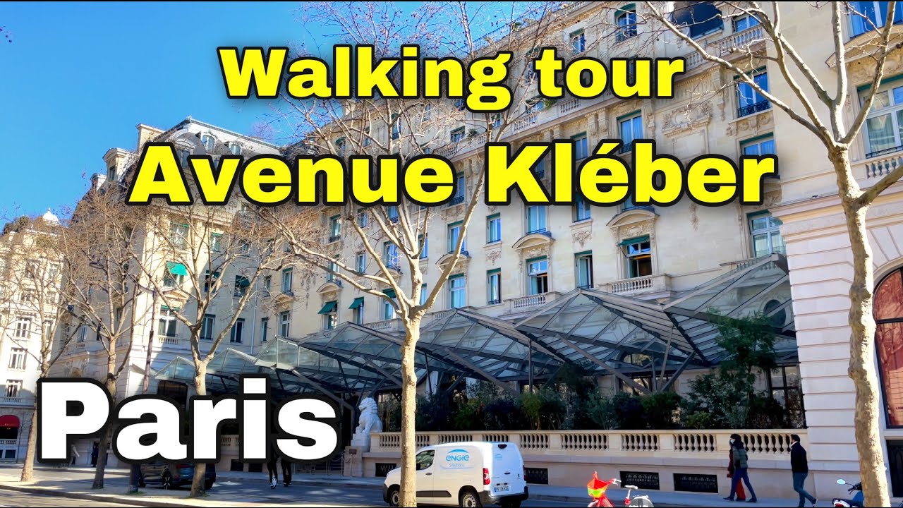 【HDR】Walking tour in Paris : Avenue Kléber - Wagram 🚶