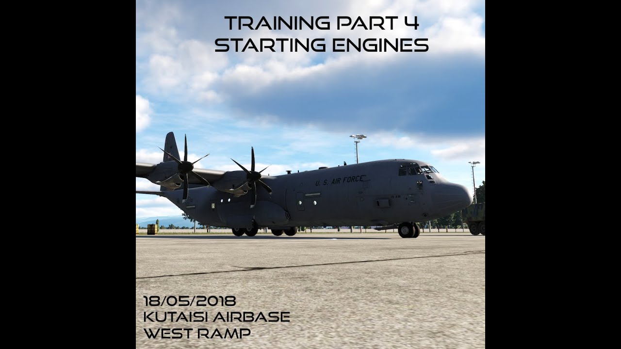 DCS C-130J Training: Starting Engines