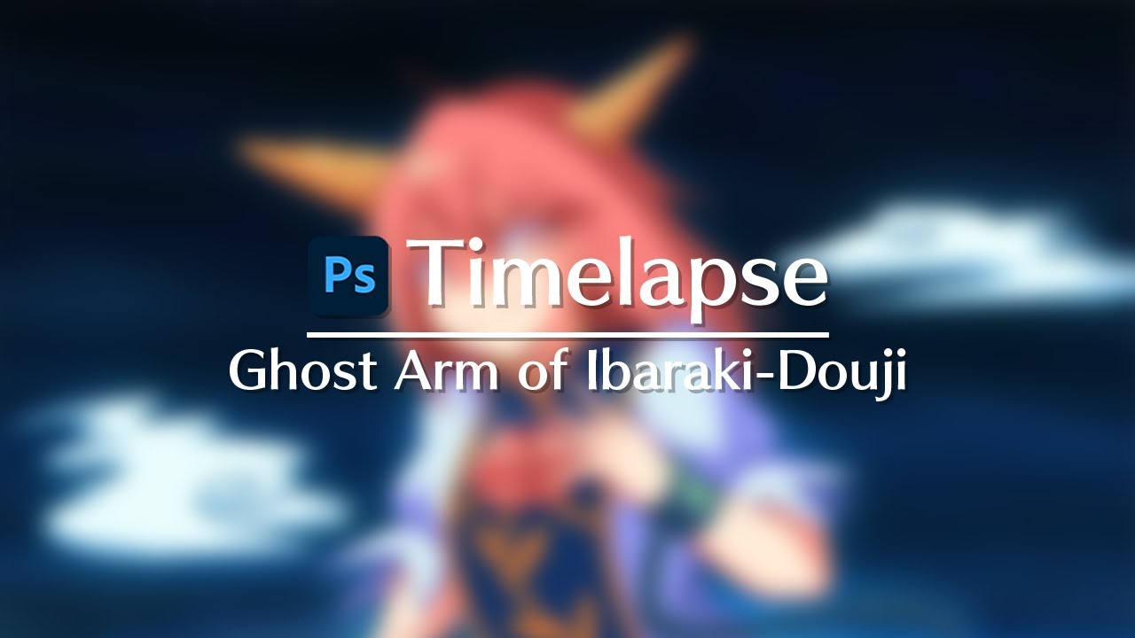 「Drawing・Fanart」Ghost Arm of Ibaraki-Douji（Touhou Project）