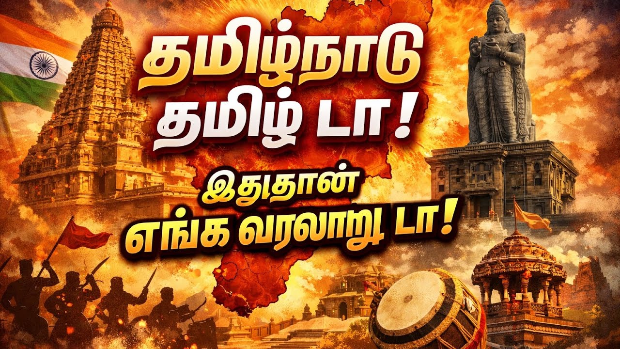 தமிழ்நாடு தமிழ் டா! 🔥 | Tamil Nadu Tamizh | Gaana Folk Anthem | d&c