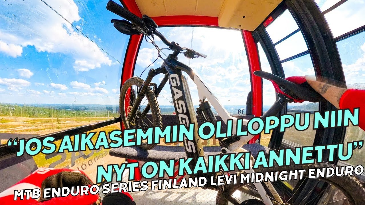 ”Nyt on kaikki annettu..” Levi Midnight Enduro 2024