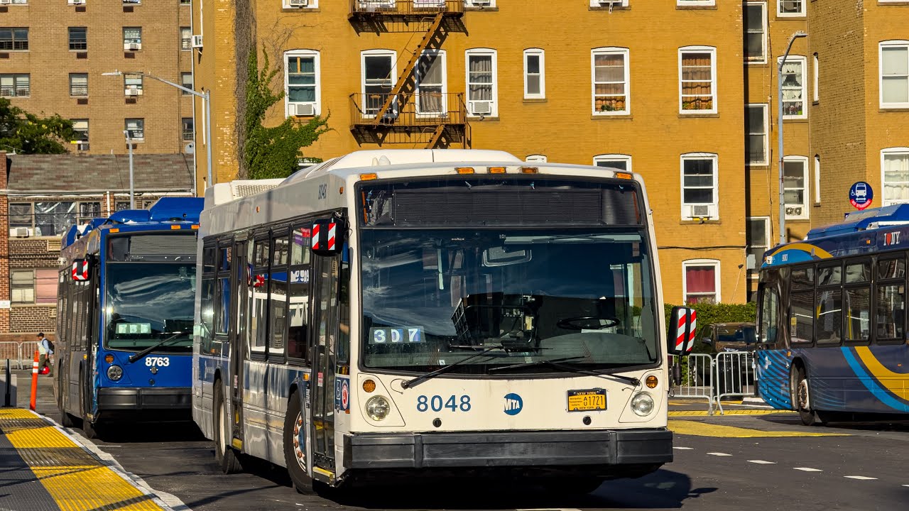 New York City Bus Compilation in Jamaica Queens #7 (pre Phase 2 Queens Redesign)