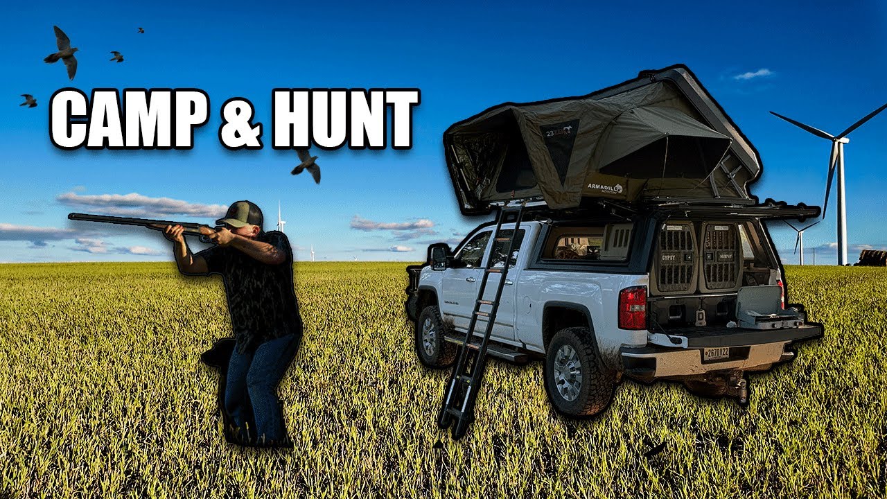 First Truck Camping Trip With Rooftop Tent + Dove Hunt Adventure