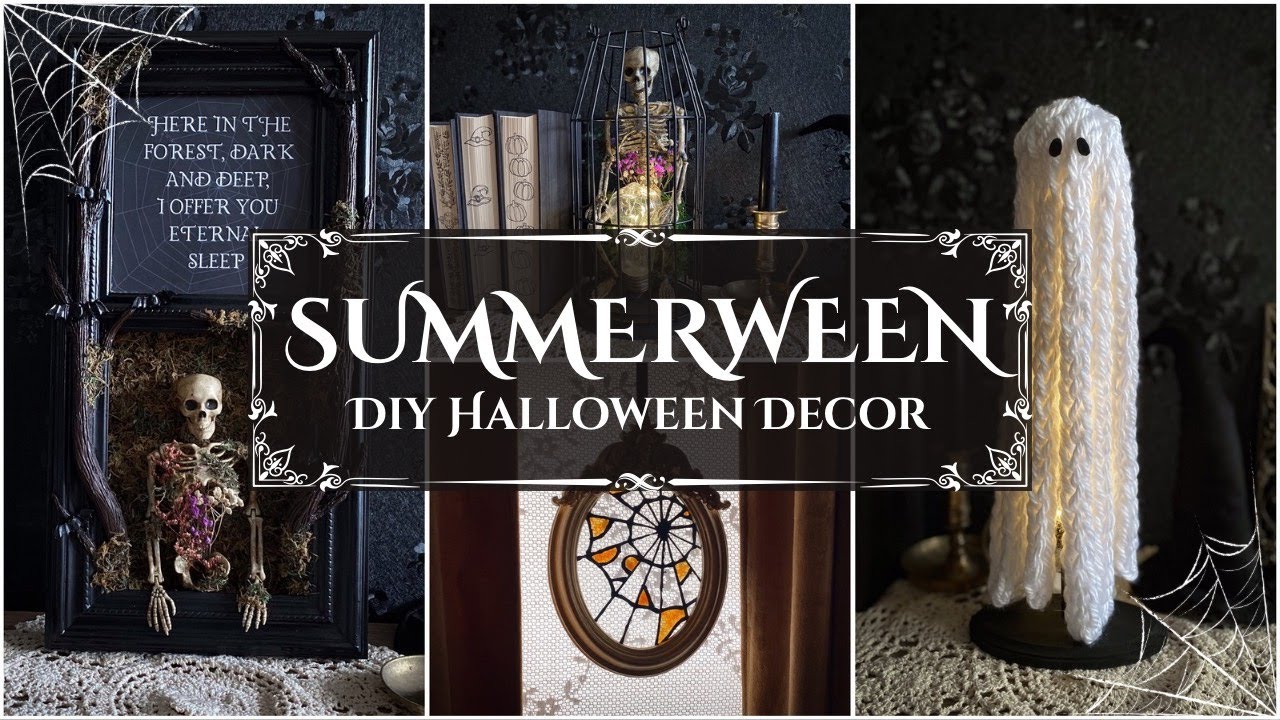 *SUMMERWEEN* DIY Halloween Decorations for 2025