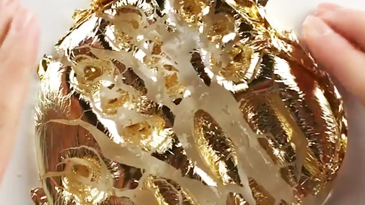 Gold Leaf Slime Satisfying Video | ASMR TV