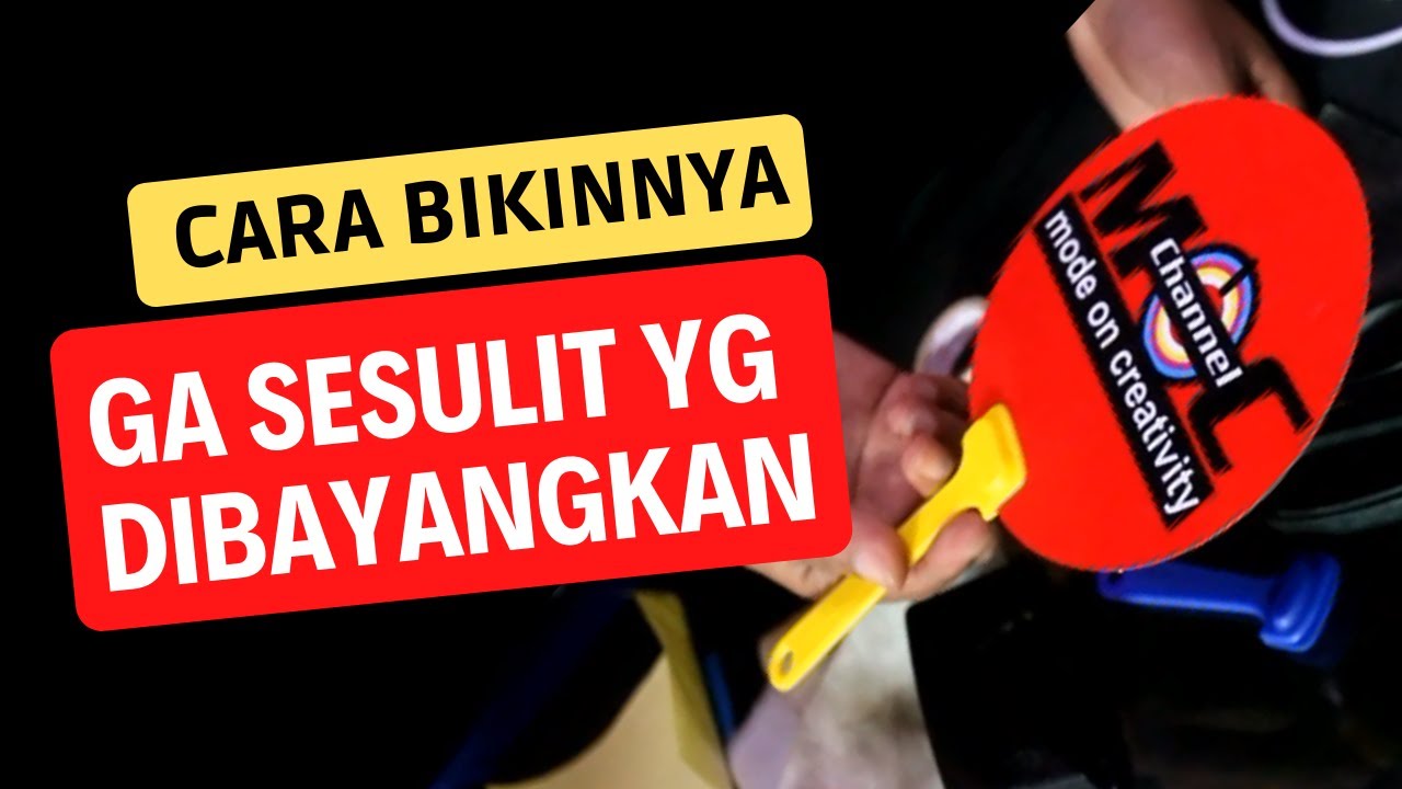 bikin sendiri kipas promosi custom