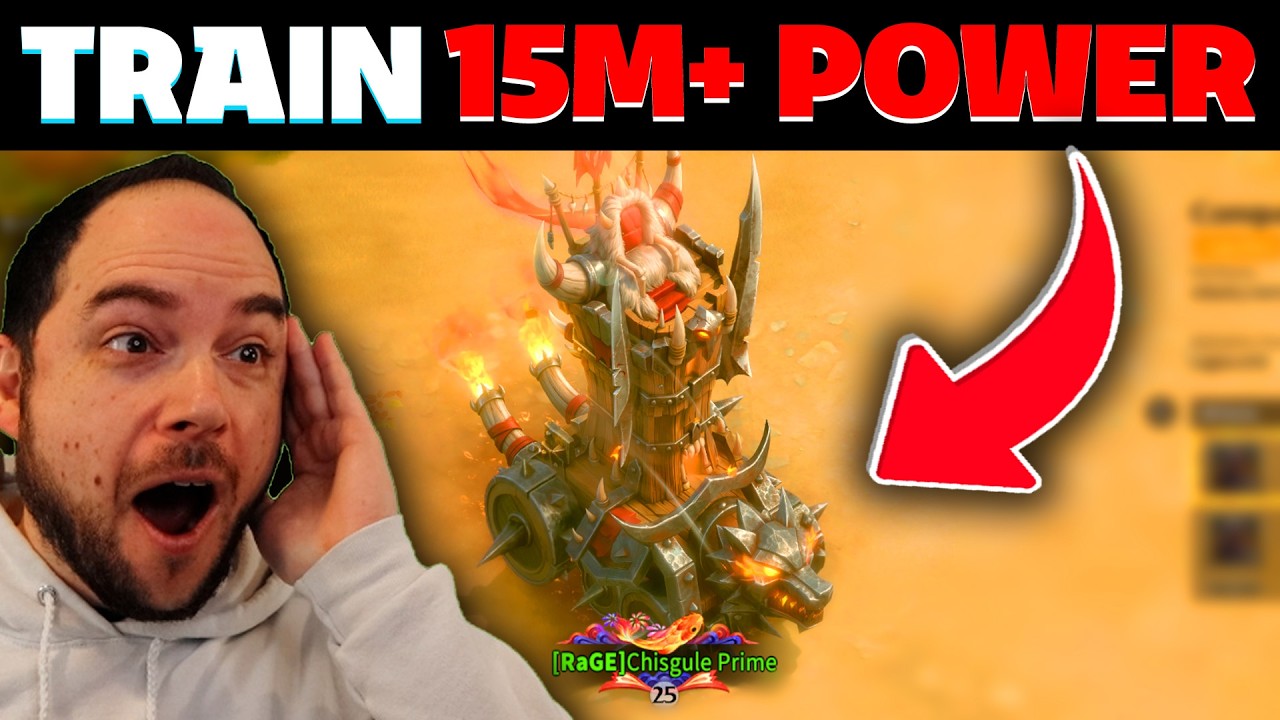 Best Cosmetic Yet? [Training 15M Power] Greatest Heights in Call of Dragons