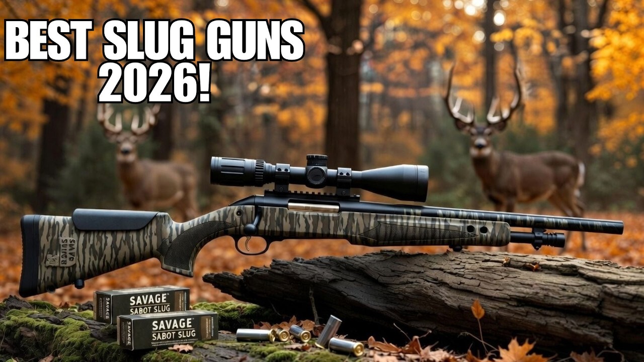 Best Slug Guns 2026: Top 8 Sniper Shotguns for Deer Hunting !