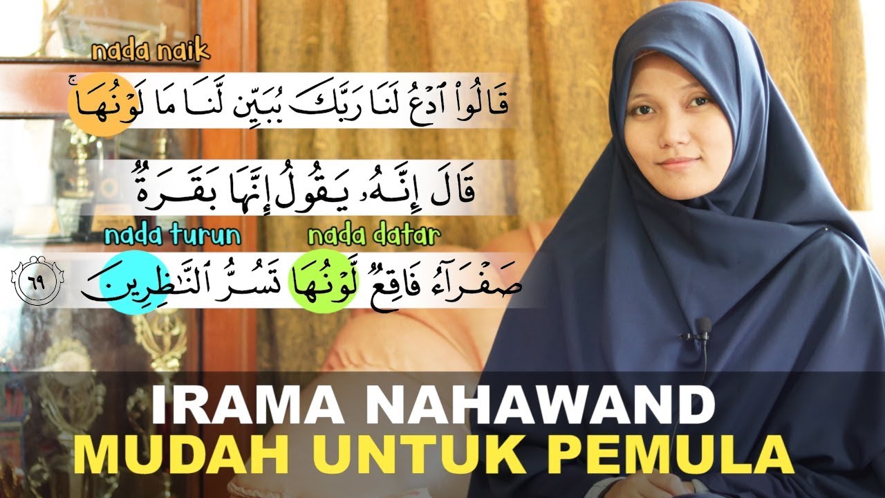 Tutorial Pemula! Irama Nahawand Albaqoroh Ayat 63 -71 InsyaAllah Bisa Diikuti