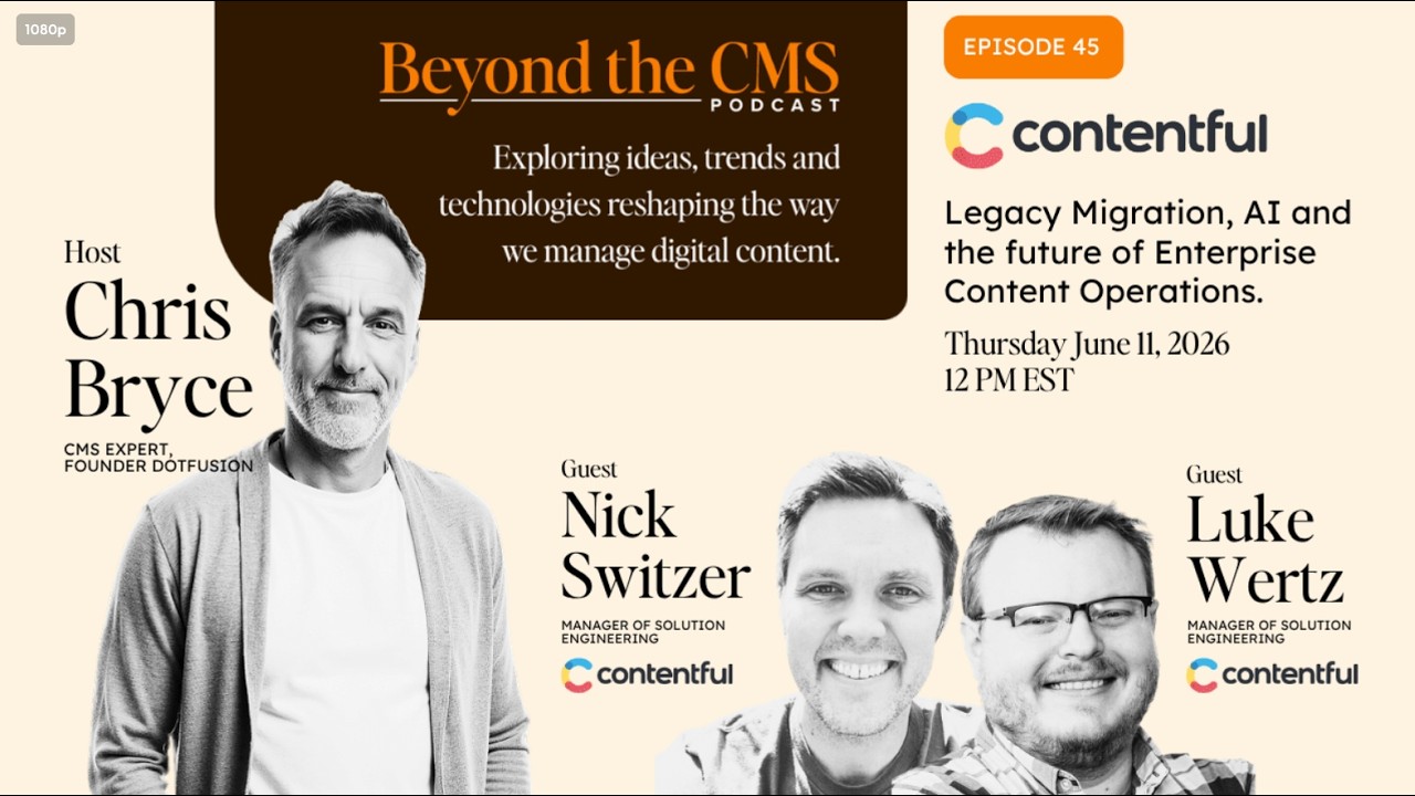 Migrate Off Legacy CMS the Right Way: Contentful AMA | Ep. 45