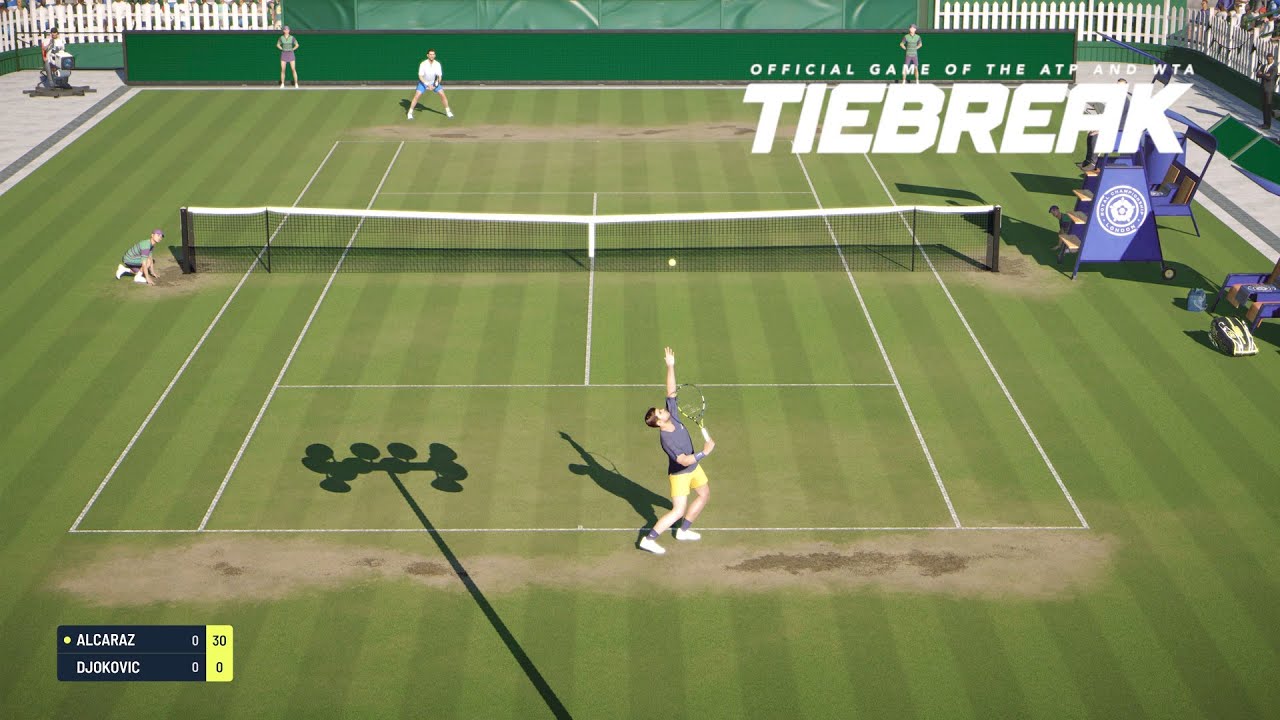 TIEBREAK - Carlos Alcaraz Vs Novak Djokovic I Wimbledon I Expert Difficulty (PS5)