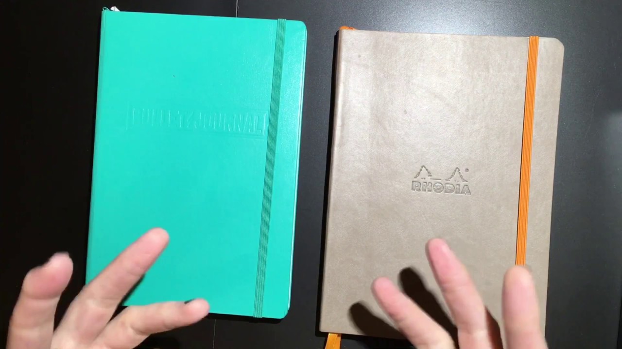 Changing my Rhodia Goal Book for a Leuchtturm1917 Bullet Journal