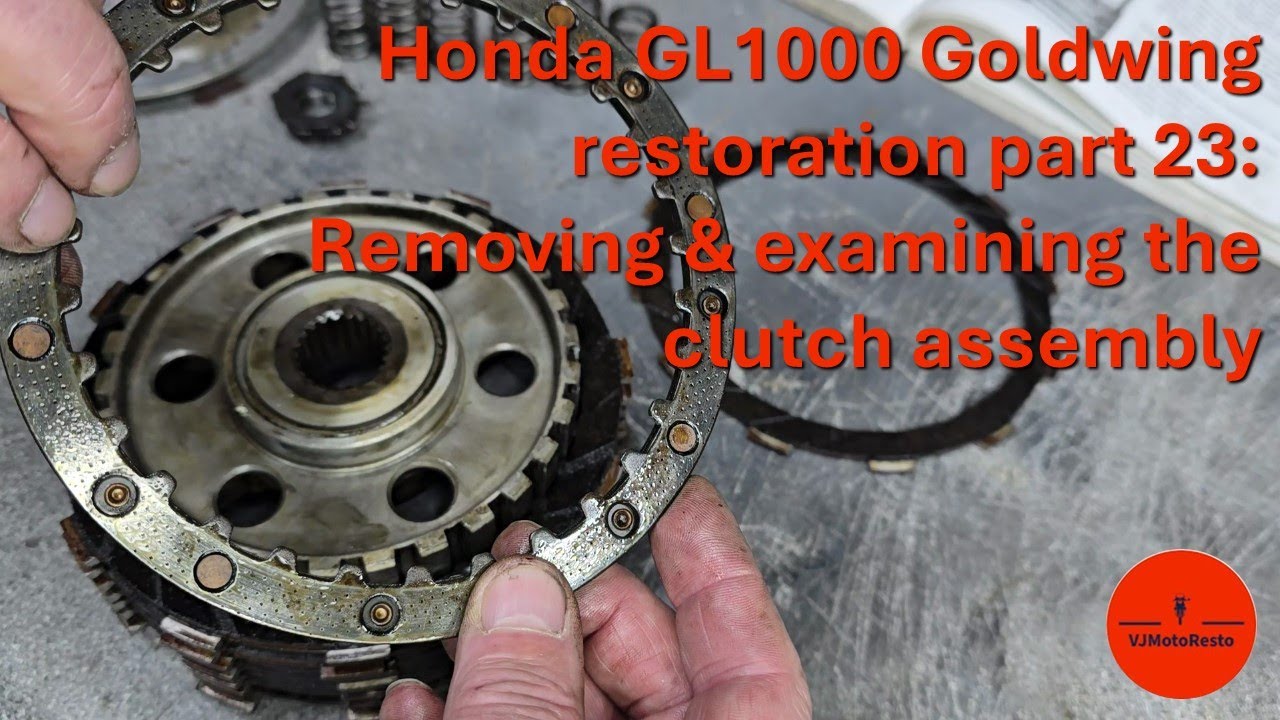 Honda GL1000 Goldwing restoration part 23