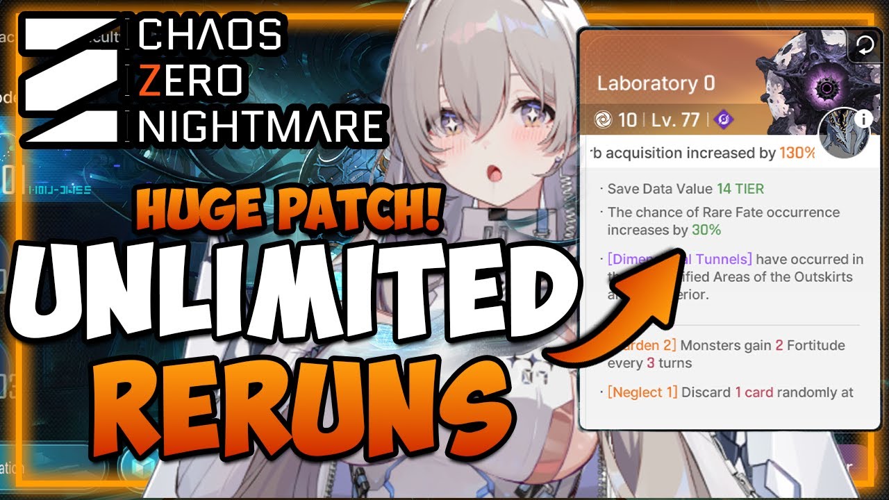 ZERO SYSTEM UPDATE I How does it work? take ADVANTAGE NOW I MAP RERUNs I Chaos Zero Nightmare