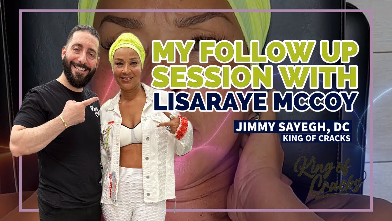 Sciatica? Check out LisaRaye McCoy’s follow up session with the King of Cracks 😱 #kingofcracks
