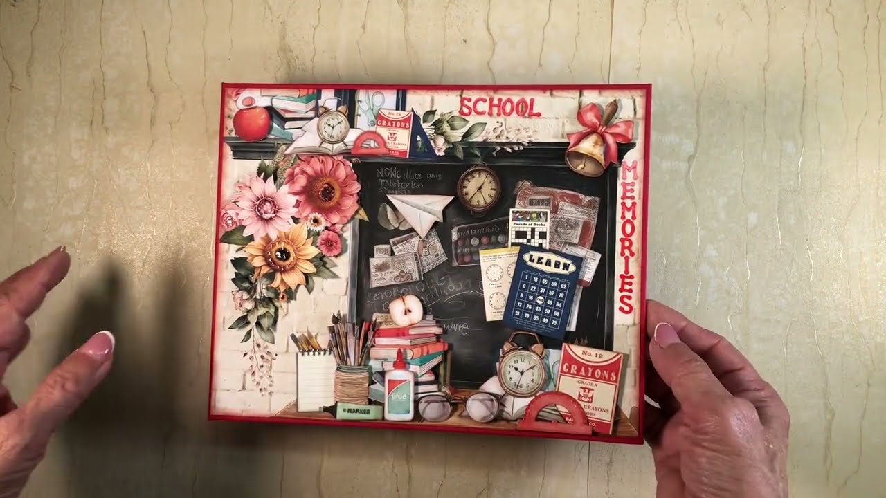 School memories - mini album - (Mintay´s) # 459
