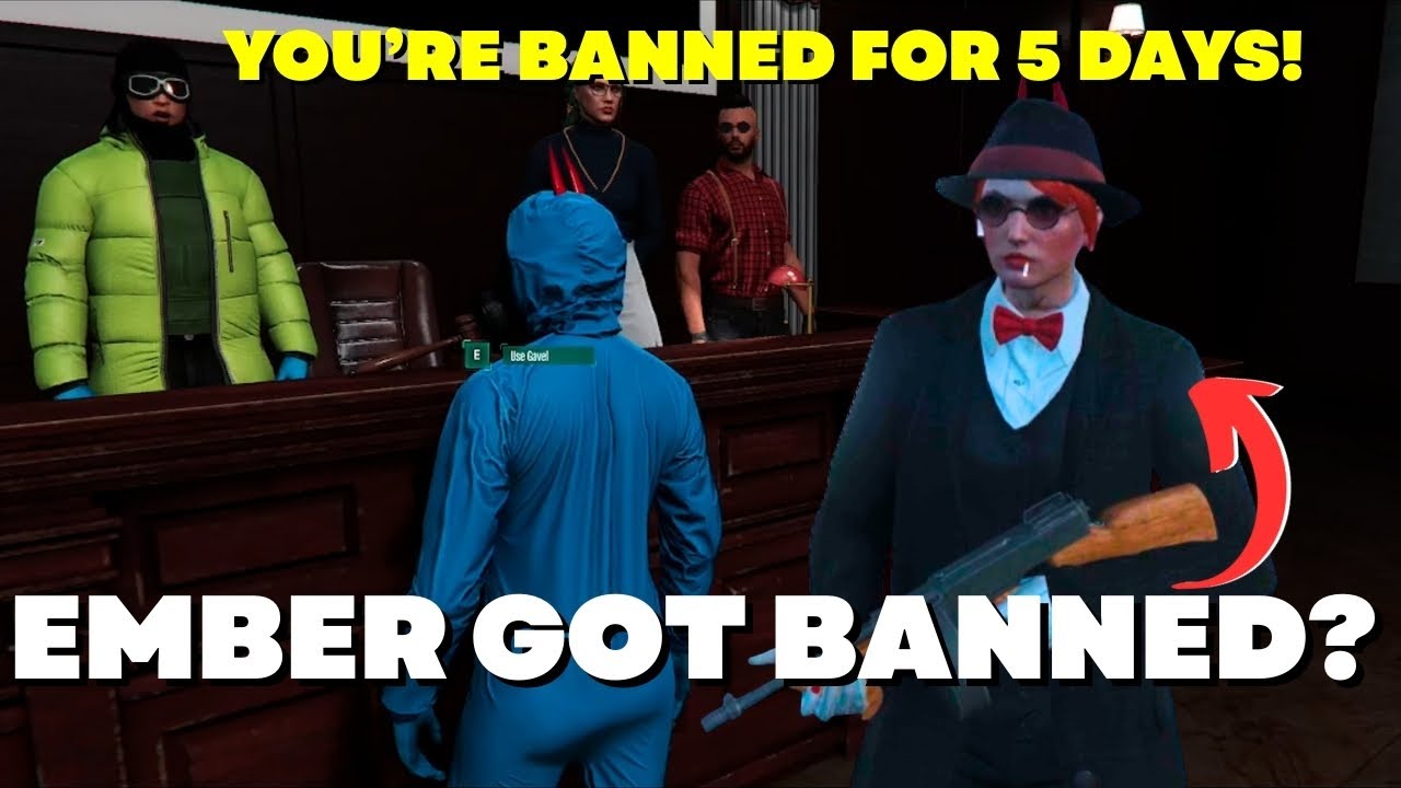 Ember got 5 days of NO CLOWNING AROUND but then...