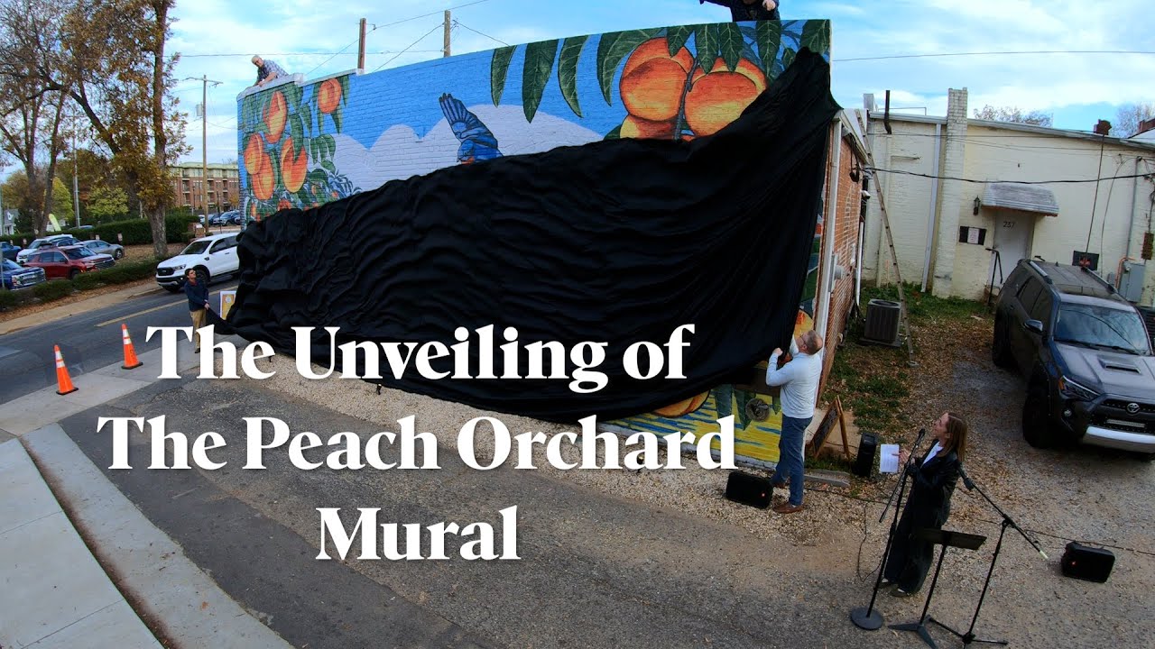 The Peach Orchard Mural Unveiling