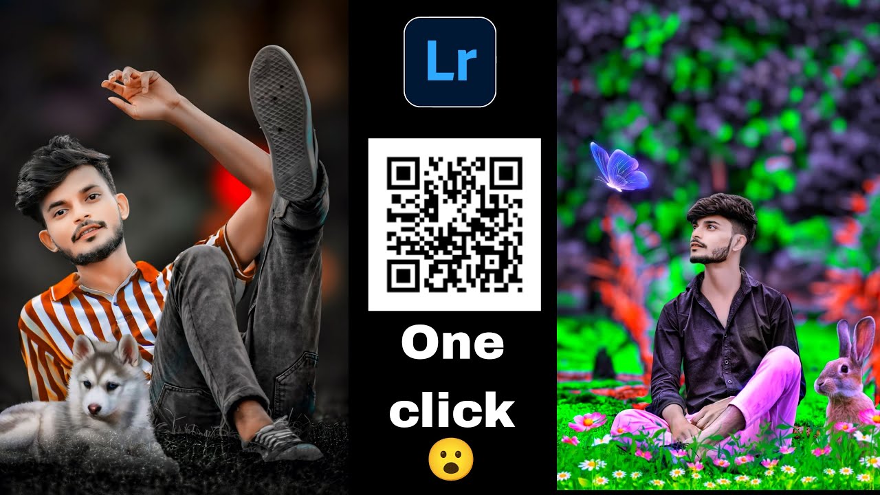 Lightroom QR code photo editing | Lightroom Browntone | photo editing | lightroom presets