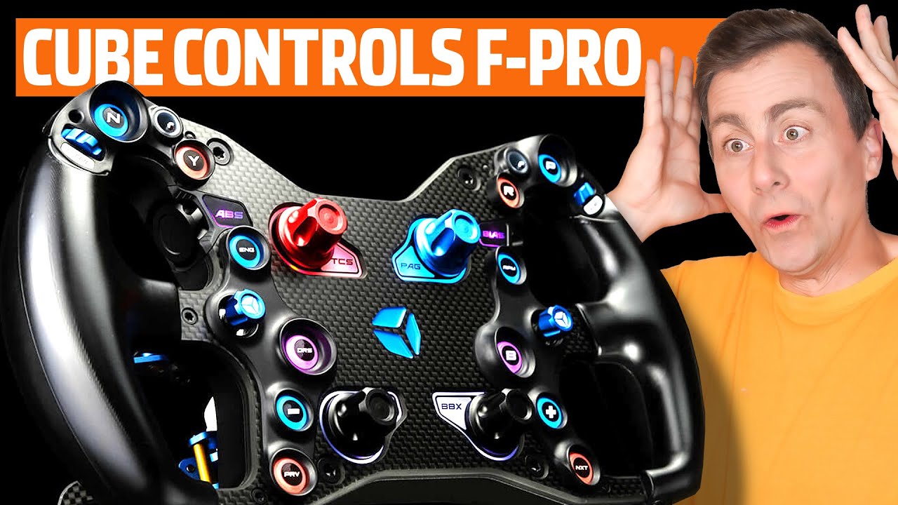 Volle KONTROLLE für Sim Racing PROFIS: Cube Controls F-Pro Test