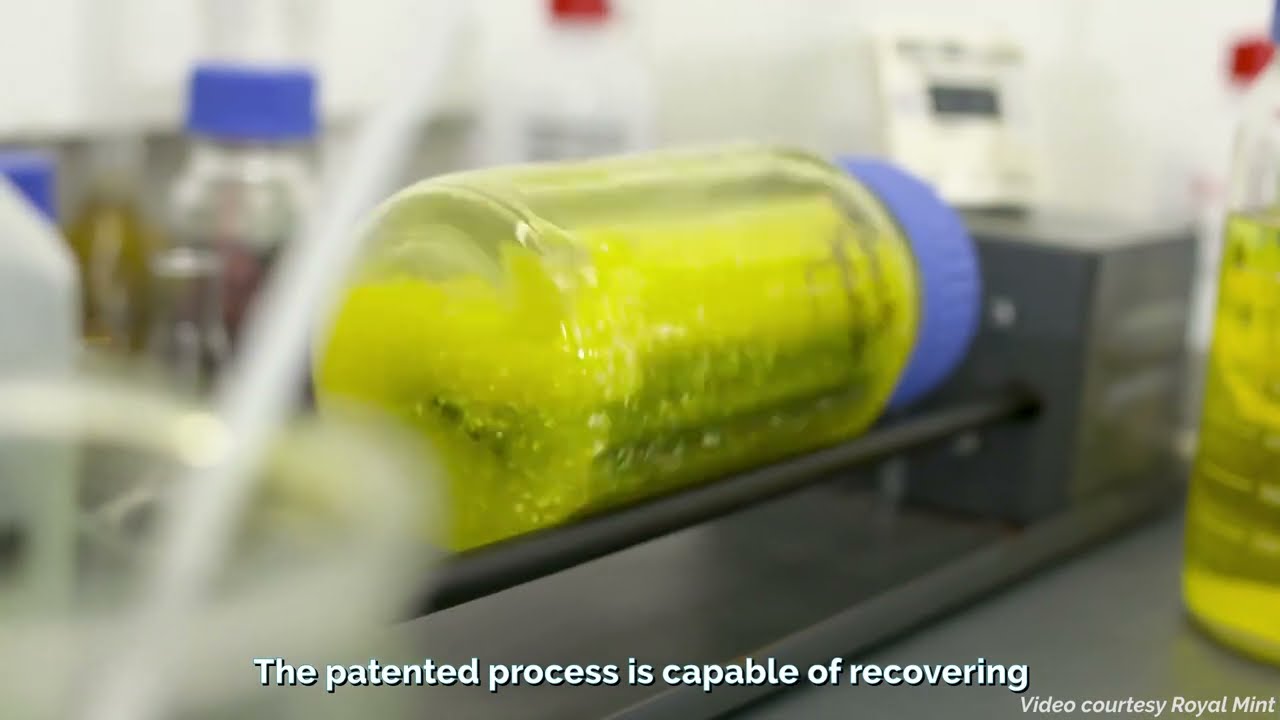 Royal Mint to build world-first plant to recover gold from electronic waste