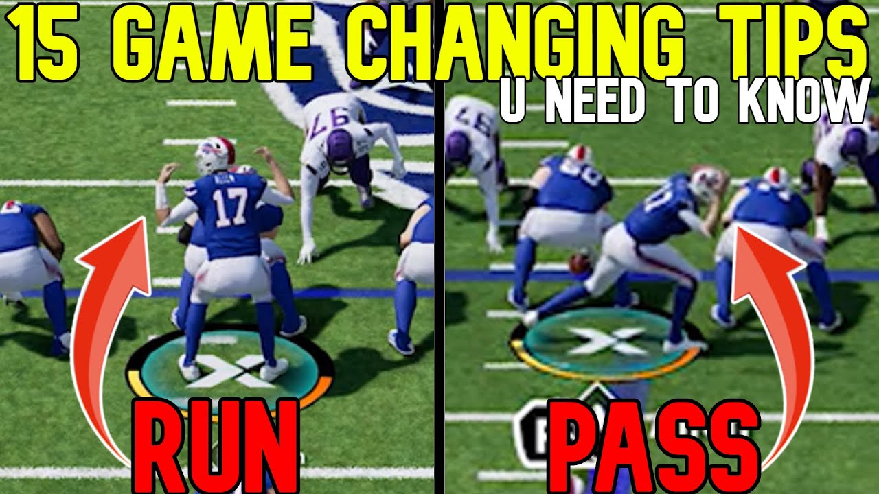 ⚠️15 GAME CHANGING TIPS⚠️ 99% of Madden NFL 23 Players Don't Know They Can Do On Offense & Defense!