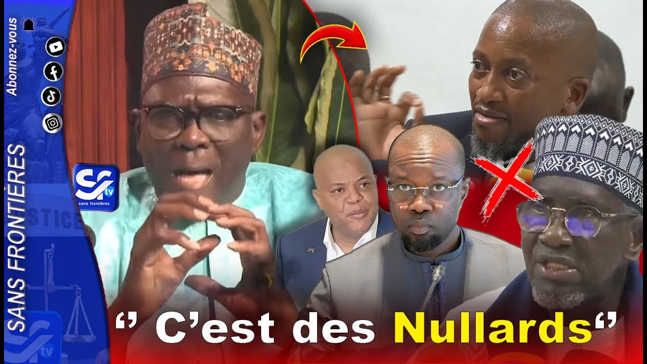 Réplique Salée de Moustapha Diakhaté aux avocats de SONKO sur l'affaire Mame Mbaye Niang 