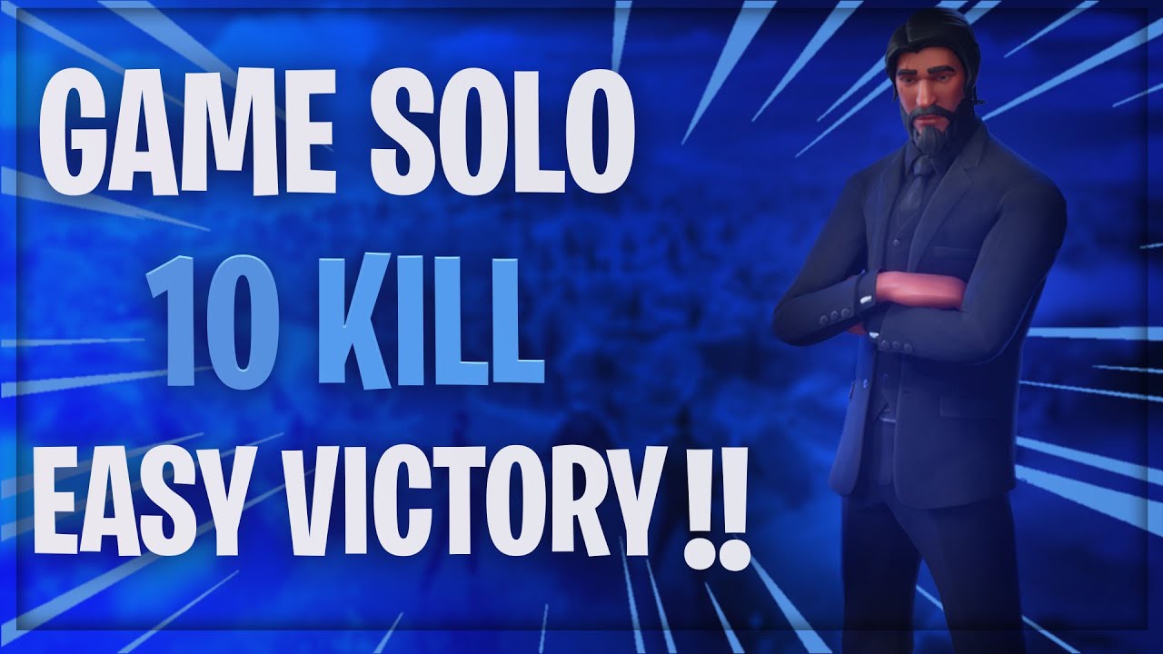 اسهل فوز سولو رمضاني 😂| Fortnite