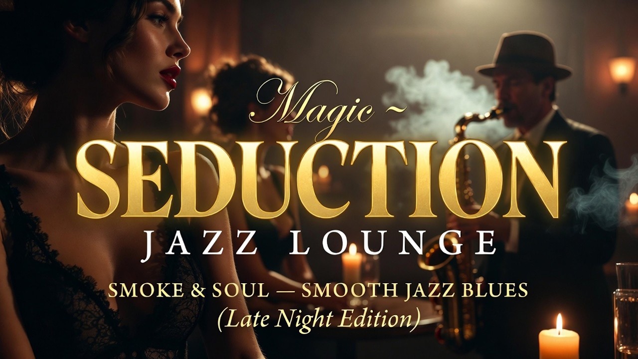 MAGIC SEDUCTION JAZZ LOUNGE | SMOKE & SOUL — SMOOTH JAZZ BLUES · Vol. 8  (Late Night Edition)