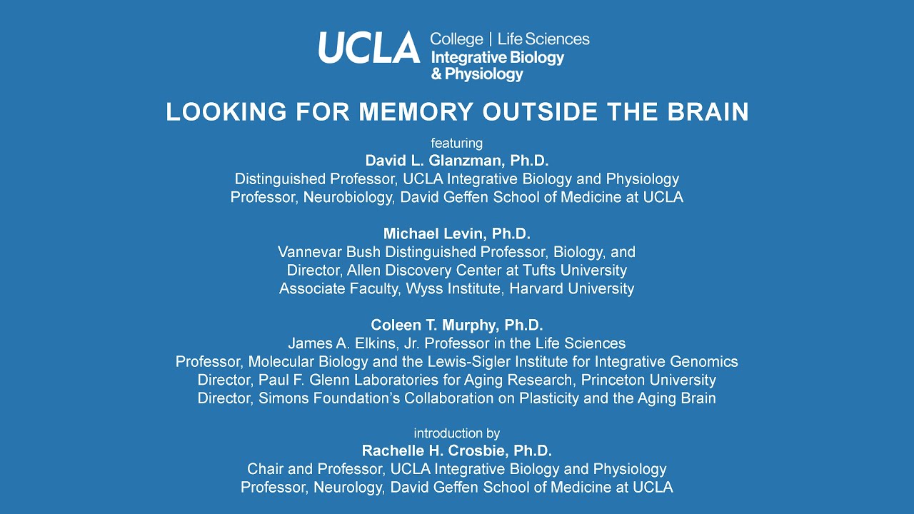 UCLA Integrative Biology and Physiology Webinar