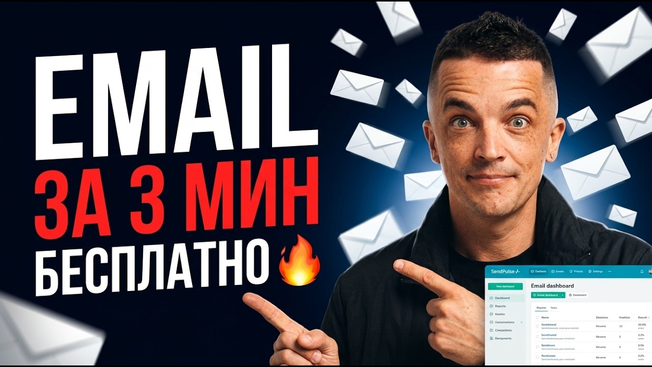 КАК СДЕЛАТЬ EMAIL РАССЫЛКУ ЗА 3 МИНУТЫ В 2026, БЕСПЛАТНО | Инструкция для новичков