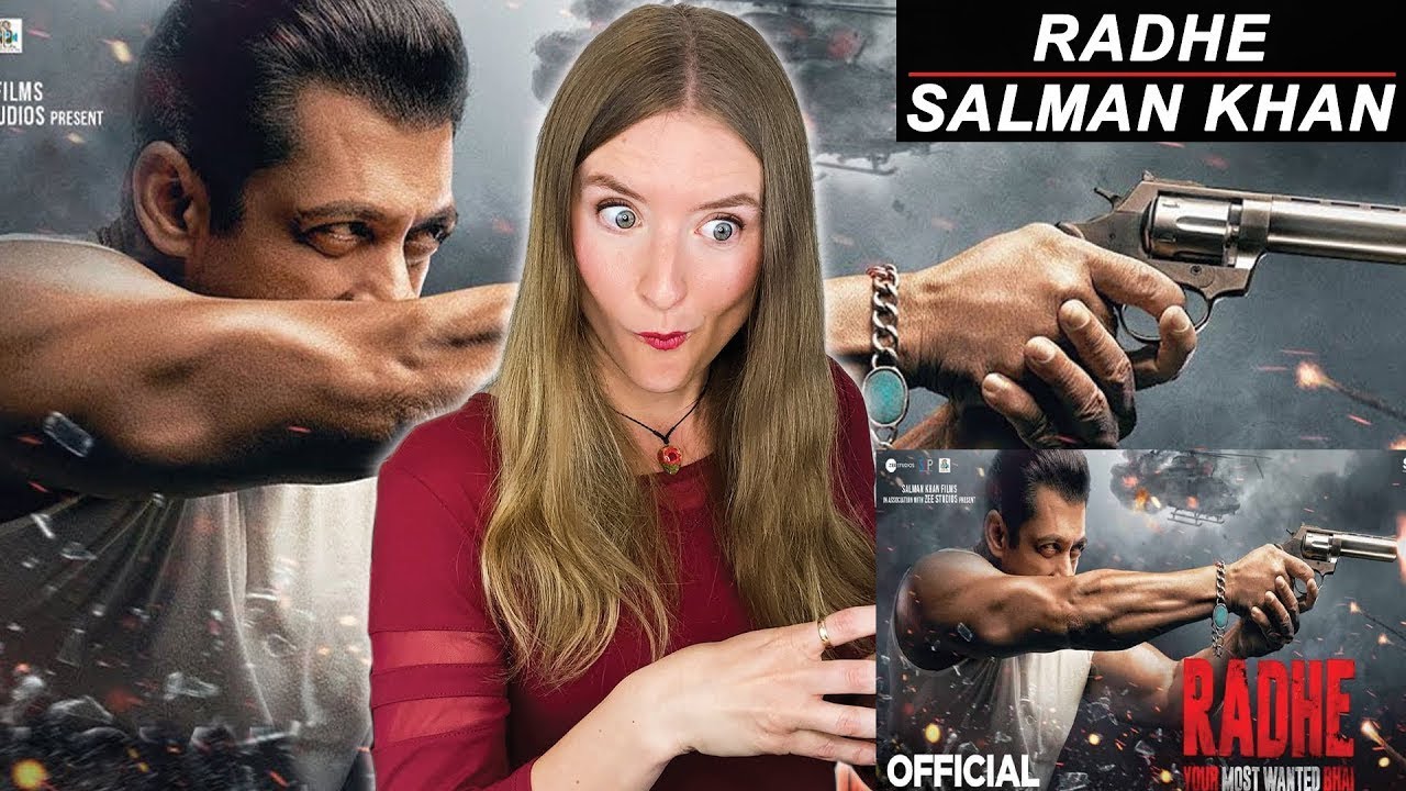 American Singer reacts to Radhe Movie Trailer | Salman Khan | Disha Patani | Prabhudeva | Denae 2021