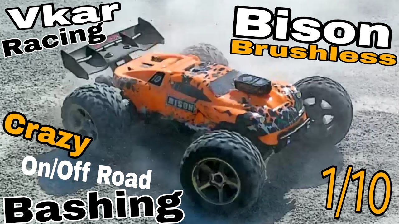 Brushless 1/10 Truggy - On/Off Road Bashing (Vkar Racing Bison)