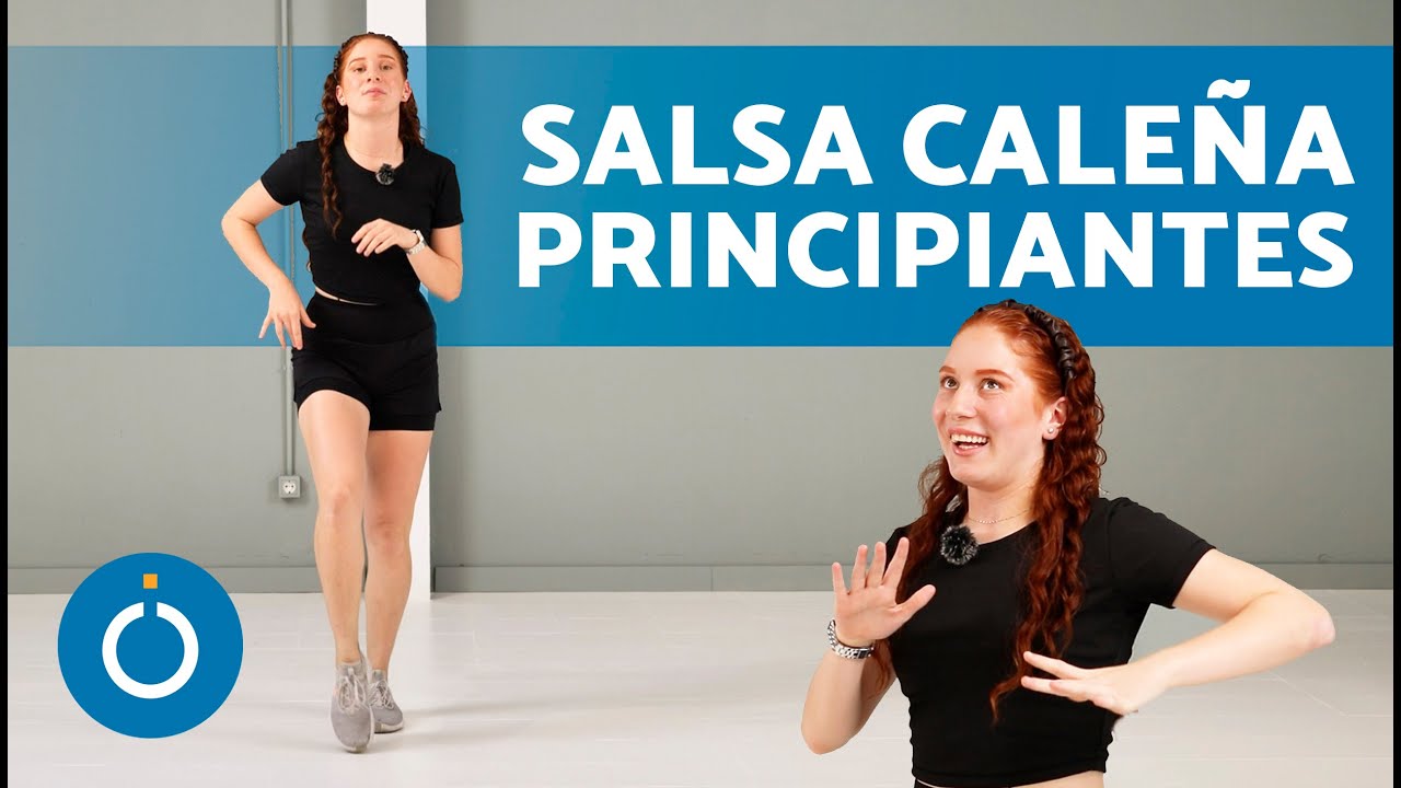 Salsa CALEÑA para PRINCIPIANTES 🍹 4 Pasos para Bailar Salsa Caleña