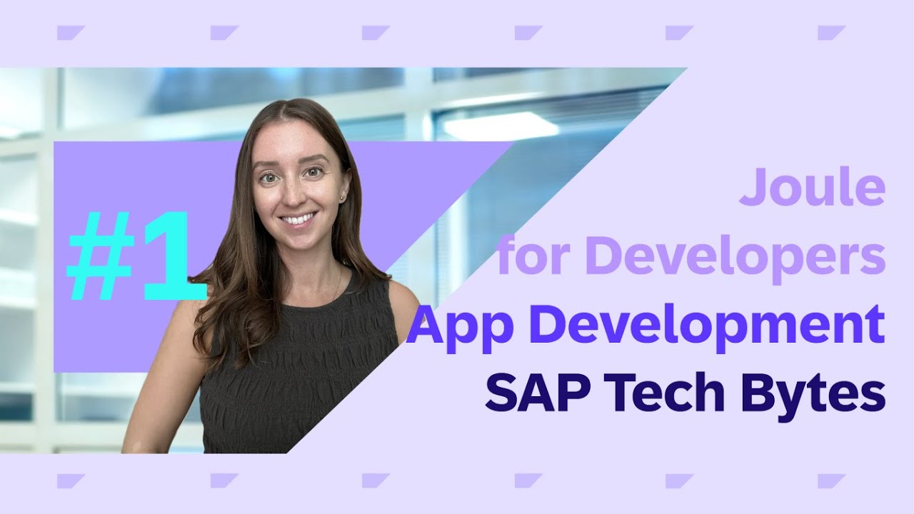Application Development with SAP Joule for Developers