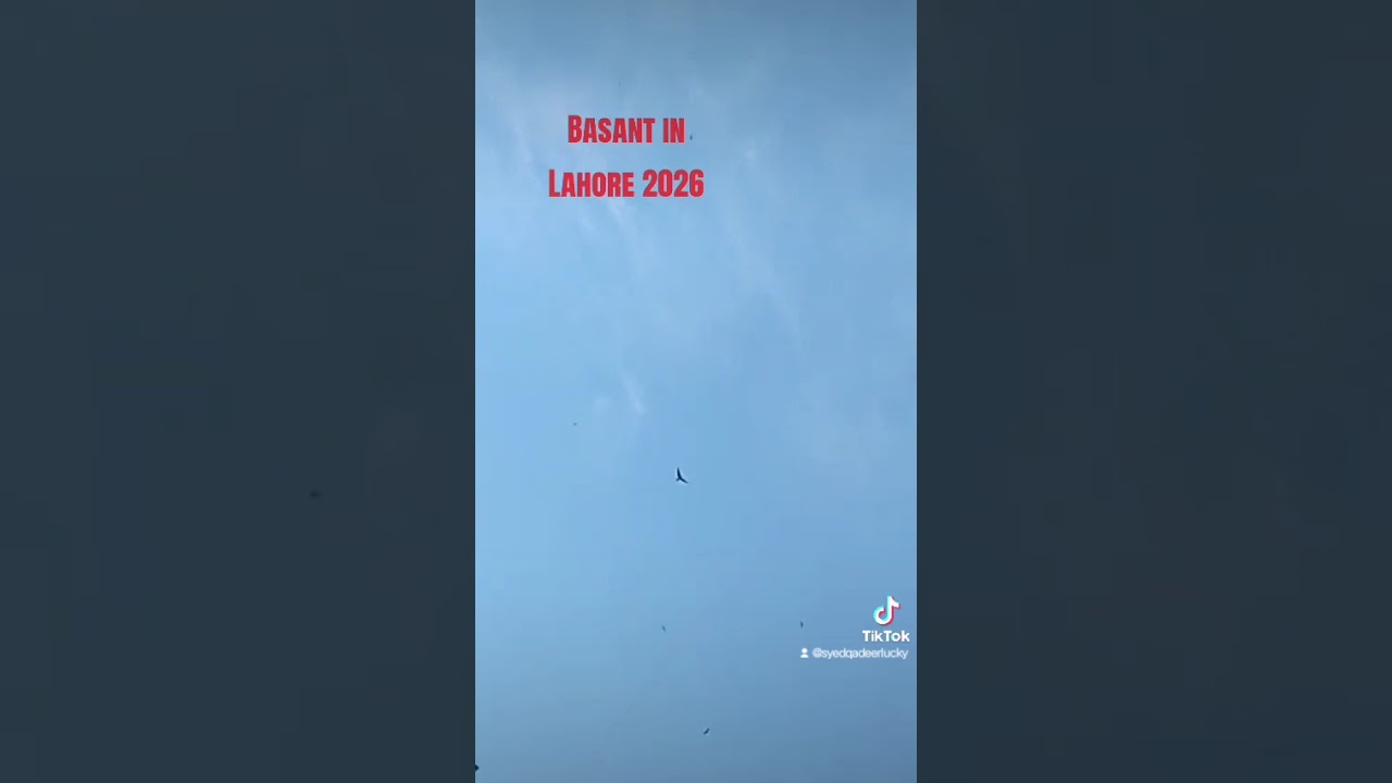 Basant in Lahore 2026