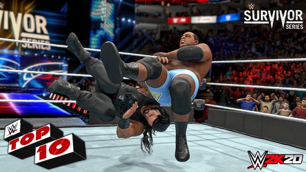 WWE 2K20 - Survivor Series 2019. 10 лучших моментов!