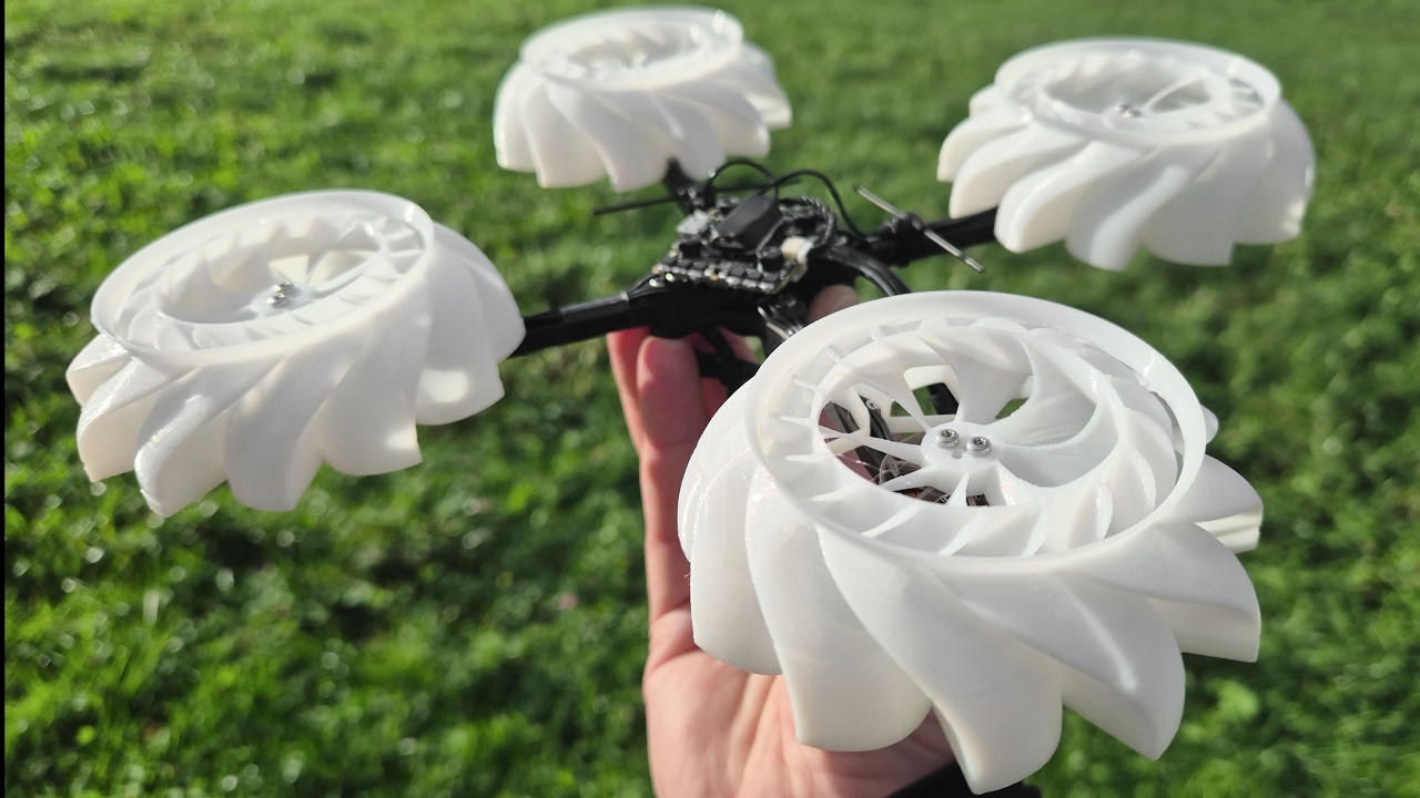 I Built a Drone With a Completely New Propulsion System