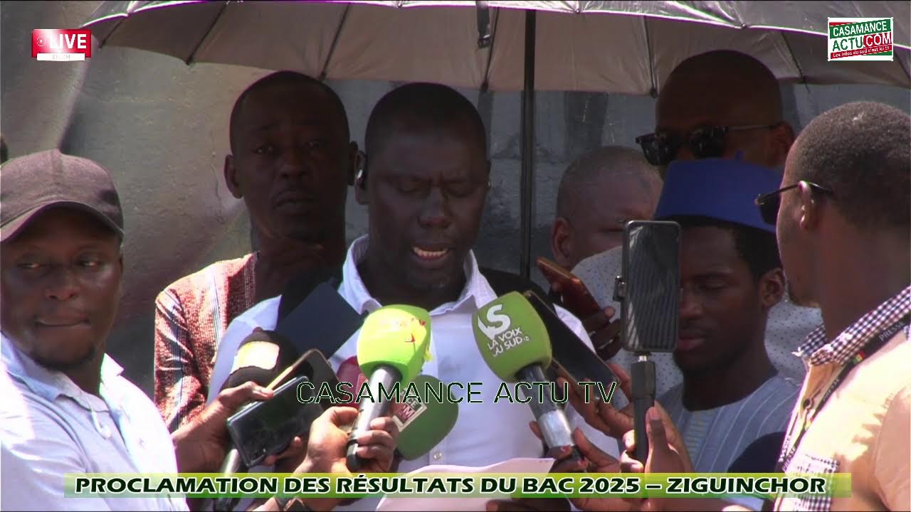 🔴DIRECT - UDZ |PROCLAMATION DES RÉSULTATS DU BAC 2025 – ZIGUINCHOR