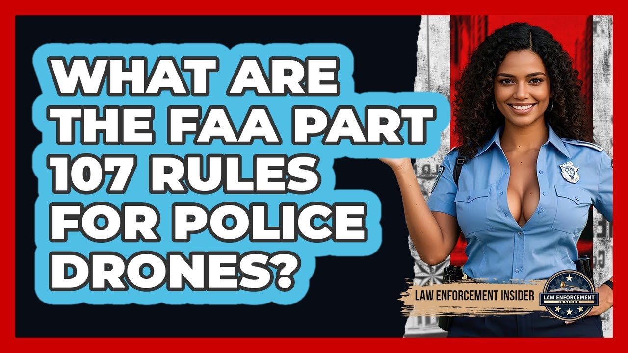 What Are The FAA Part 107 Rules For Police Drones? - Law Enforcement Insider