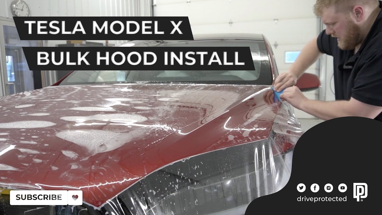 Ultra Red Model X Bulk Hood PPF Install
