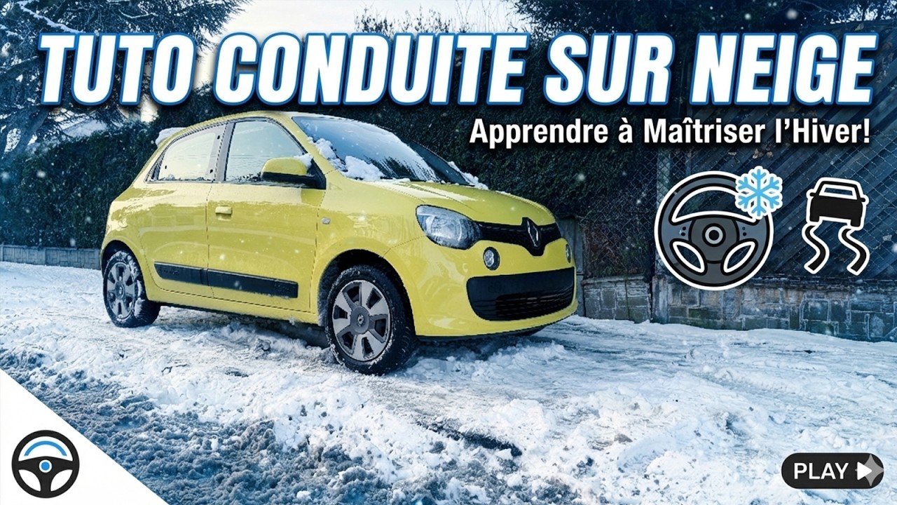 Tuto : Conduire sous la Neige