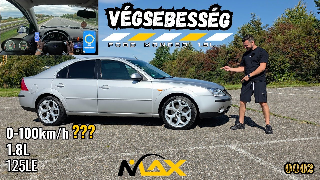 FORD MONDEO 1.8L  0-100km/h VÉGSEBESSÉG Mi A Vége? [ #31 #VIDEO ]