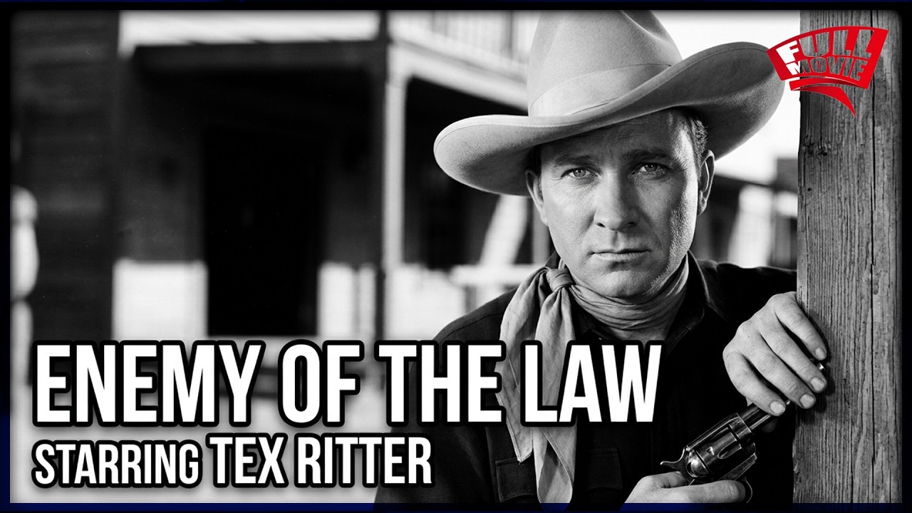 Enemy of the Law | Tex Ritter Battles Corrupt Lawmen & Frontier Outlaws | Classic Western Movie