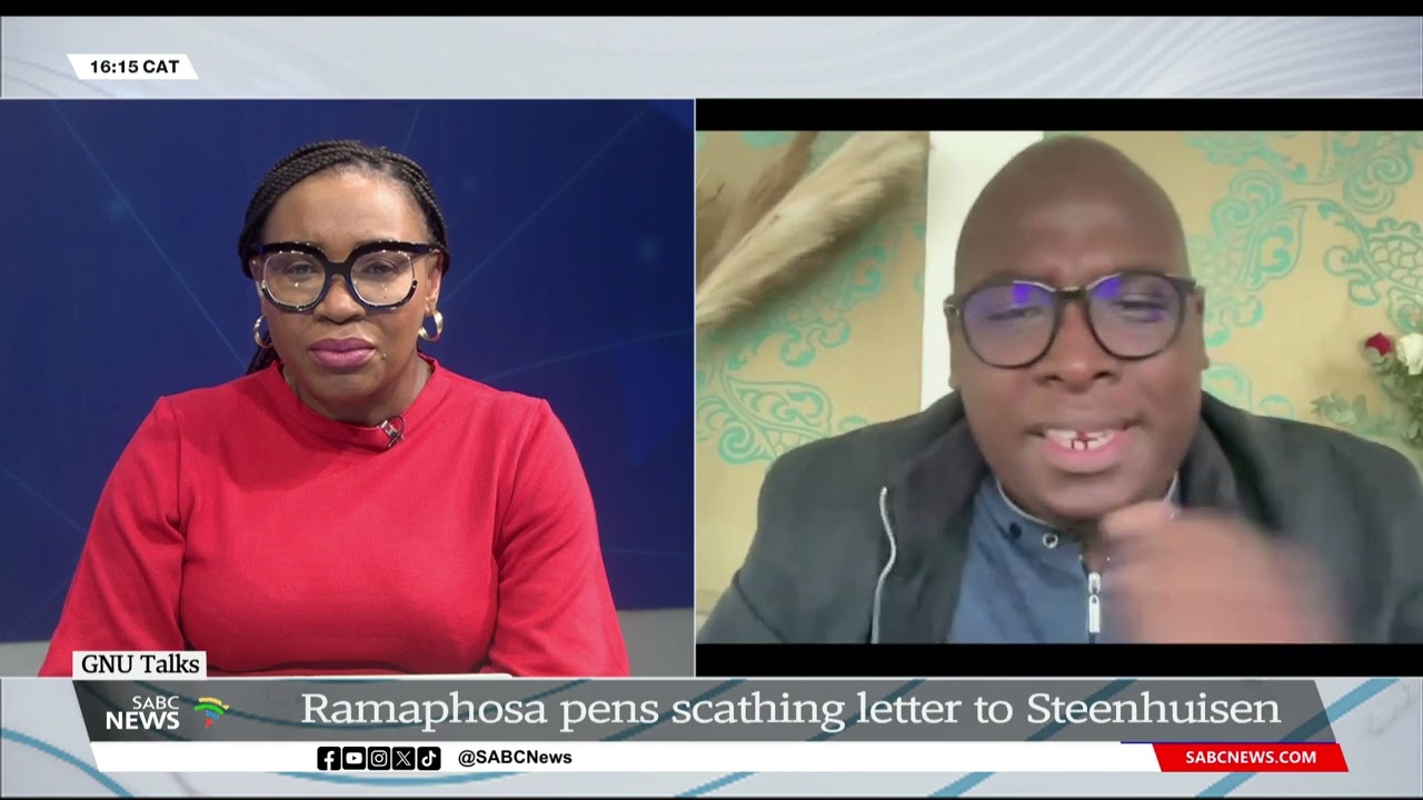 GNU | Ramaphosa pens scathing letter to Steenhuisen