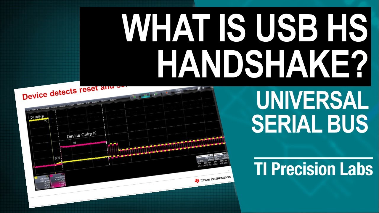 What is the USB 2.0 high-speed detection handshake?