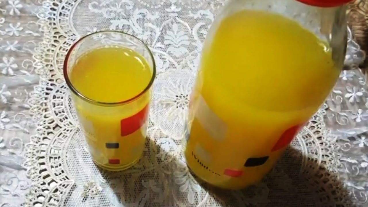 مطبخ تلمسان : وصفة عصيرالبرتقال والليمون  Jus d''orange et de citron
