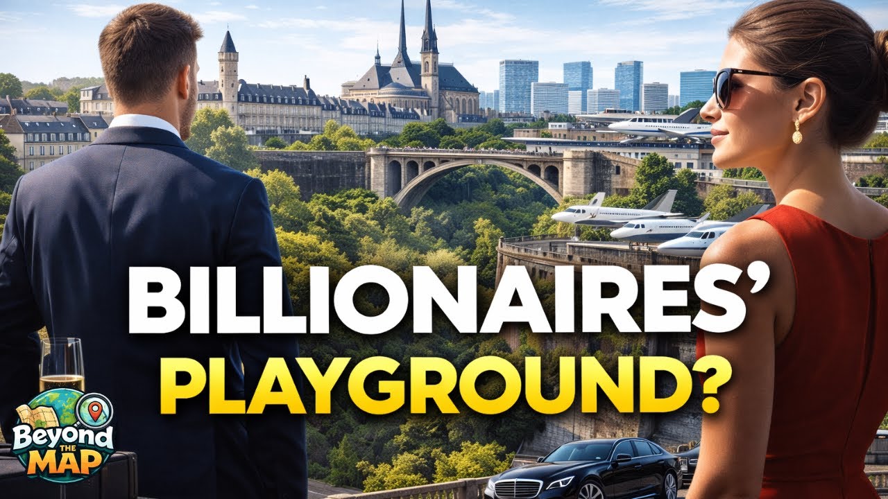 How One Tiny Country Became Richer Than the USA | Beyond the Map | Luxemburg Explore
