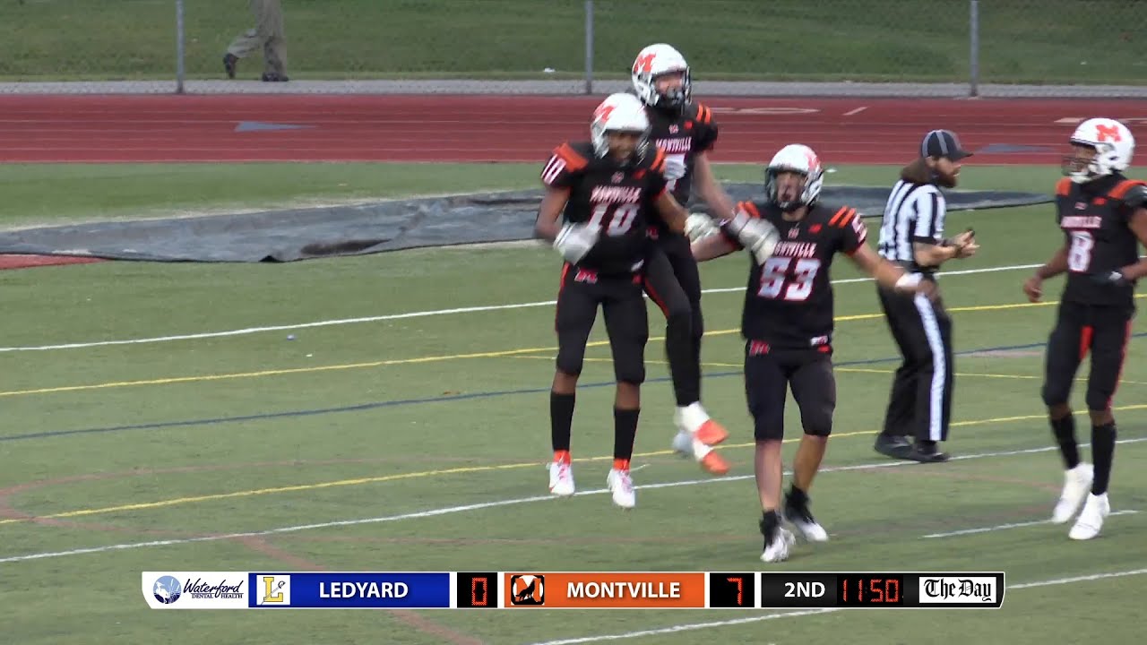 Highlights: Montville 27, Ledyard 22